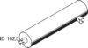 DINEX 80326 Middle-/End Silencer